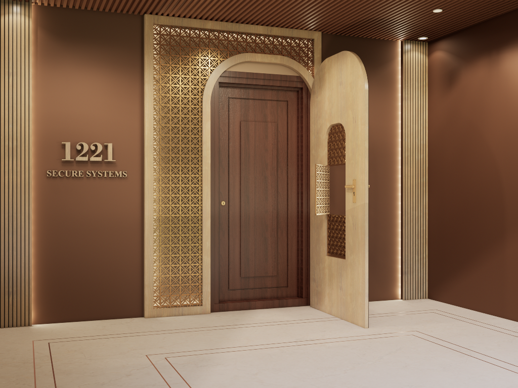 1221 Sovereign SV-118 safety door for luxury residence