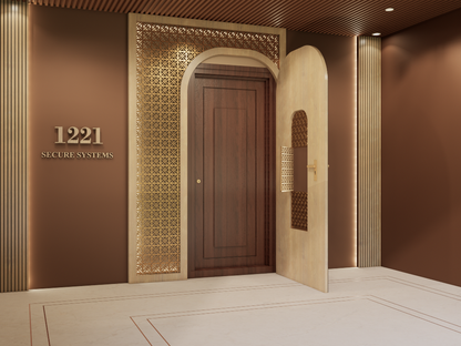 1221 Sovereign SV-118 safety door for luxury residence