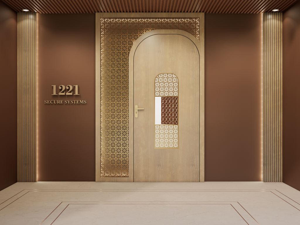 Sovereign SV-118 custom safety door for premium home