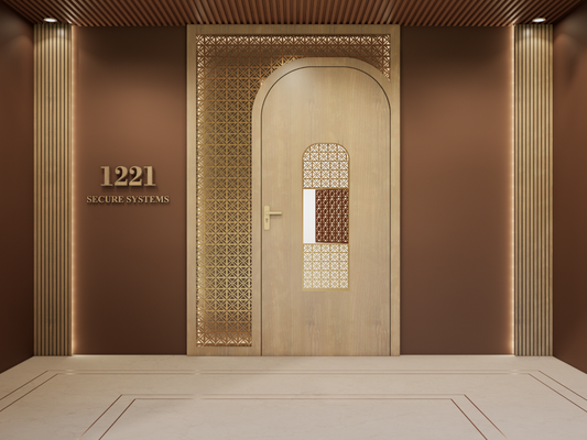 Sovereign SV-118 custom safety door for premium home