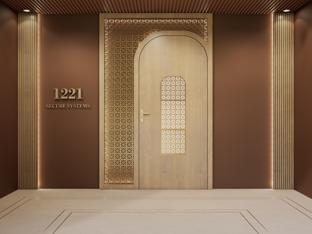 Sovereign SV-118 luxury safety door for villa entrance